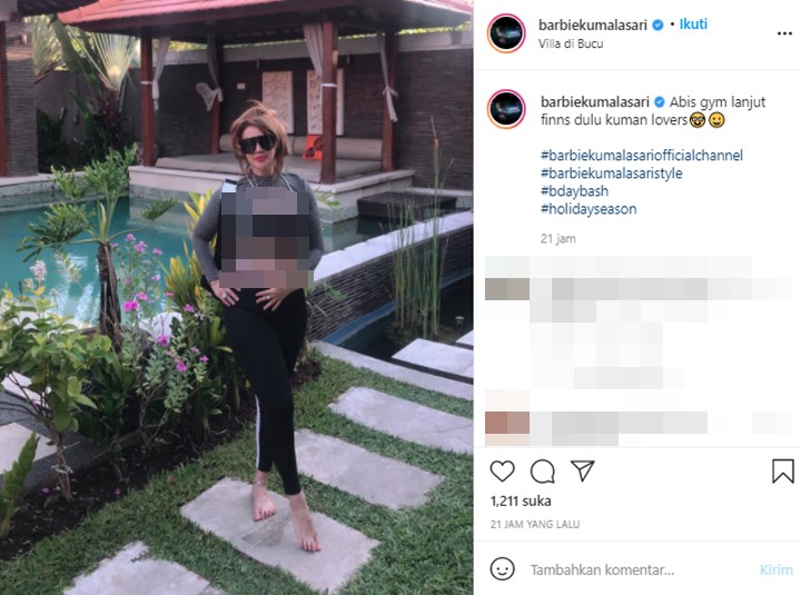 Posting Foto Seksi Di Bulan Puasa, Barbie Kumalasari Panen Protes