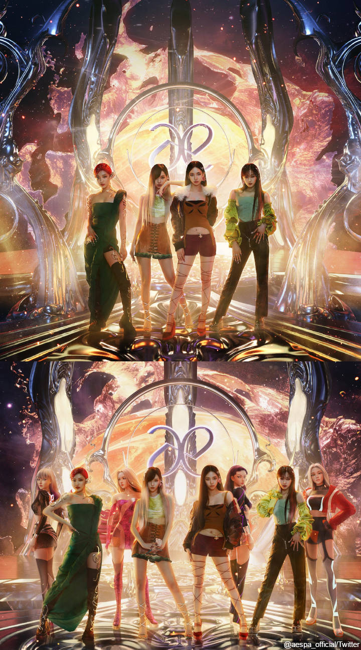 aespa Pose Seksi Bareng Avatar di Teaser Grup \'Next Level\', Ini yang Dikeluhkan Netizen