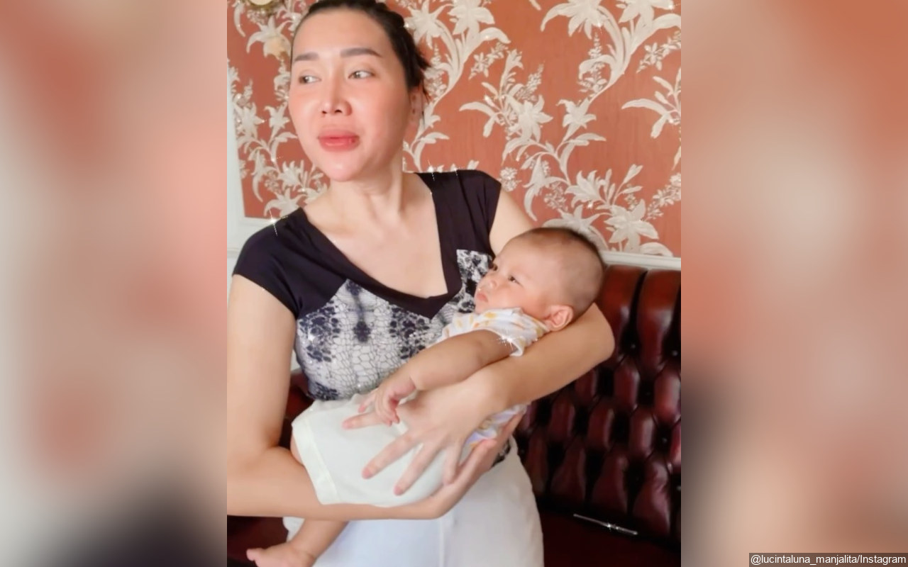 Belajar Asuh Anak, Ekspresi Bayi Saat Digendong Lucinta Luna Jadi Perbincangan