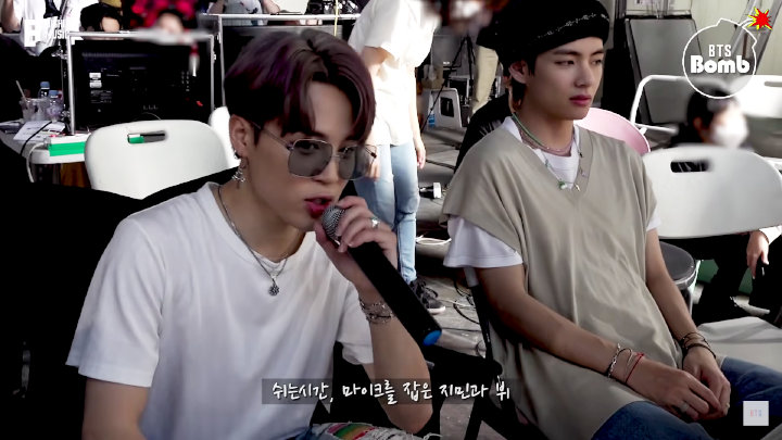 V dan Jimin BTS