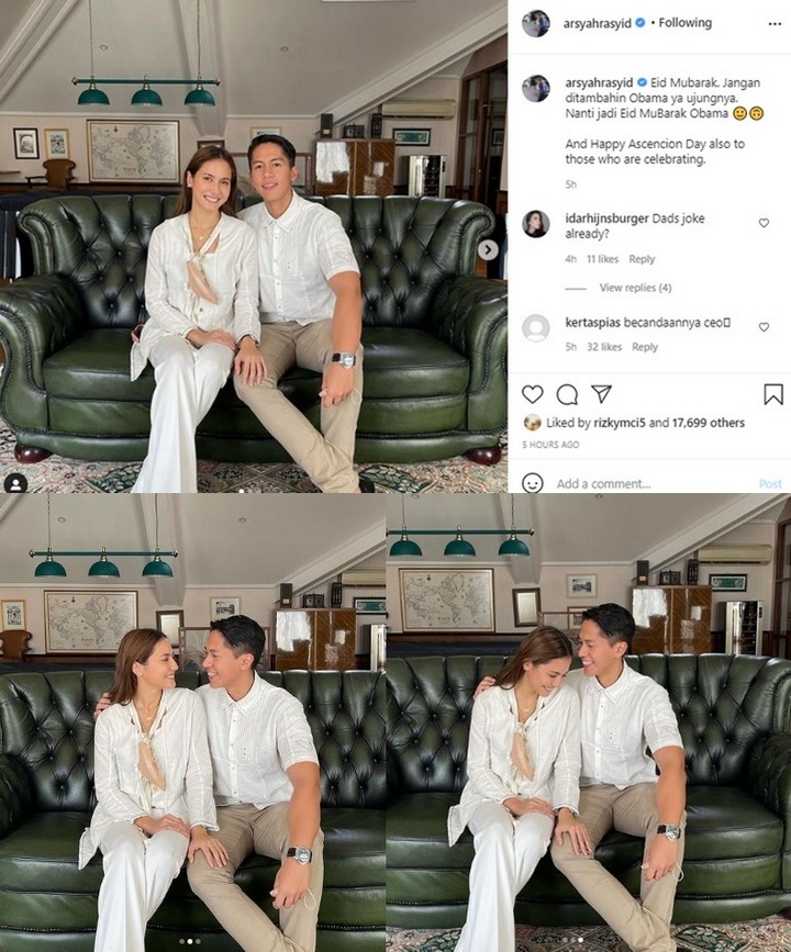 Pevita Pearce Bareng Kekasih Lebaran Bareng