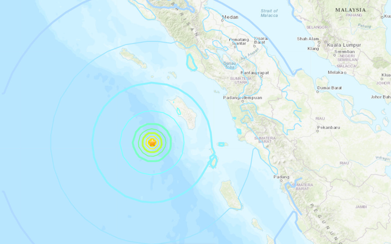 Bupati Nias Barat Laporkan Tak Ada Kerusakan Usai Gempa 6,7 M