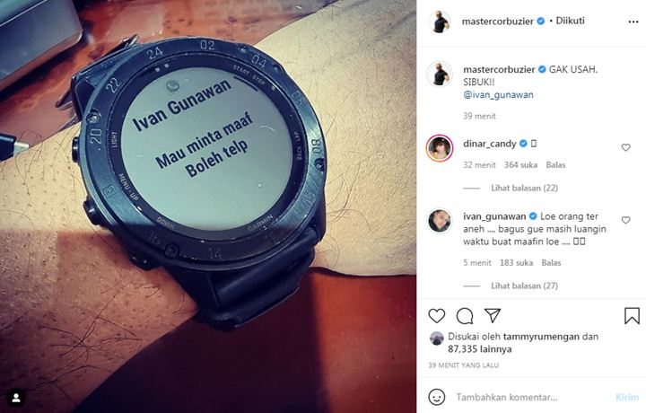 Ivan Gunawan Ingin Minta Maaf, Begini Balasan \'Kejam\' Deddy Corbuzier