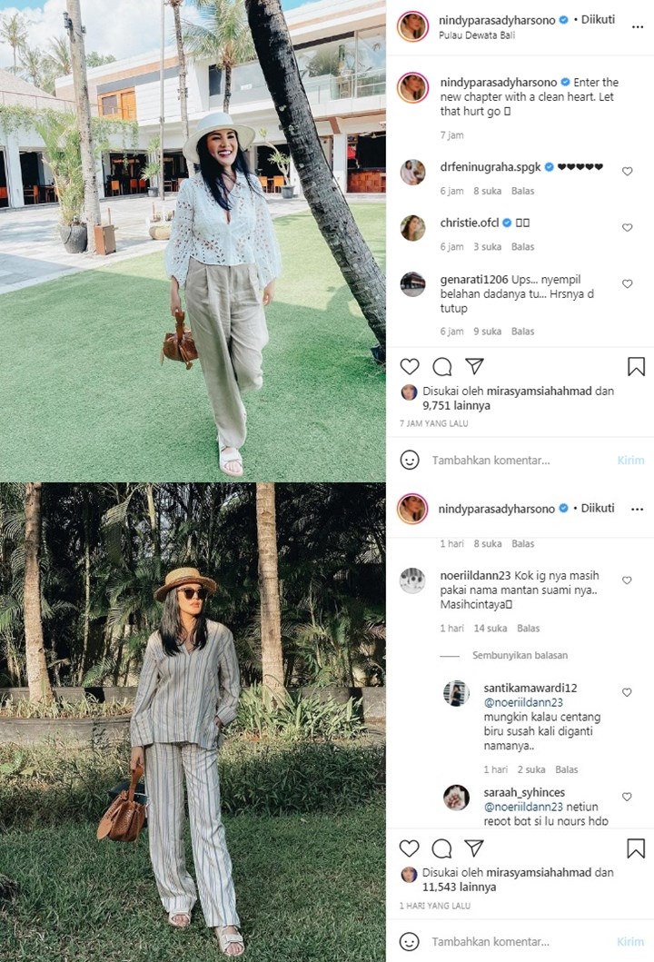 Nindy Ayunda Kode Siap Move On Usai Resmi Cerai, Malah Diduga Masih Cinta Eks Suami Gara-gara Ini