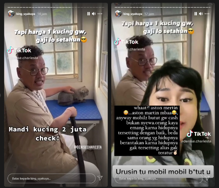 Uya Kuya-Denise Chariesta Saling Sindir Di Media Sosial, Settingan Belaka?