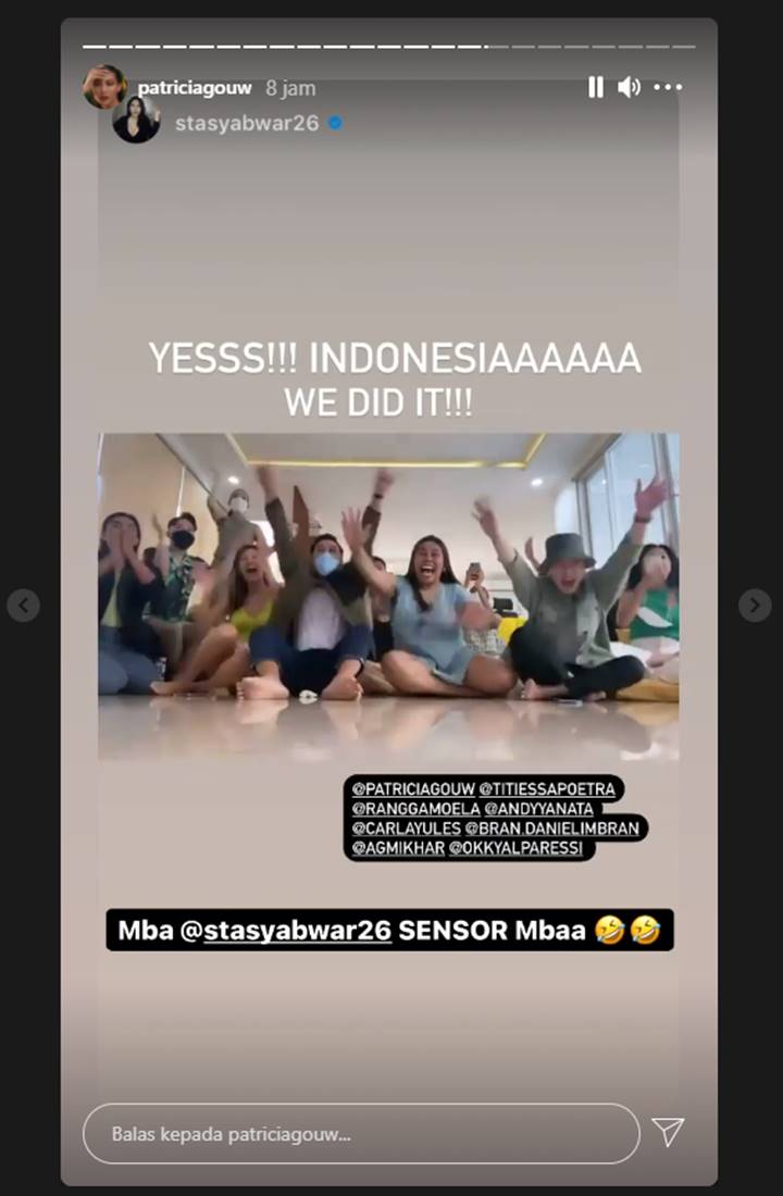 Miss Universe 2021: Patricia Gouw Antusias Dukung Ayu Maulida Meski Tak Bisa Terbang Ke Amerika