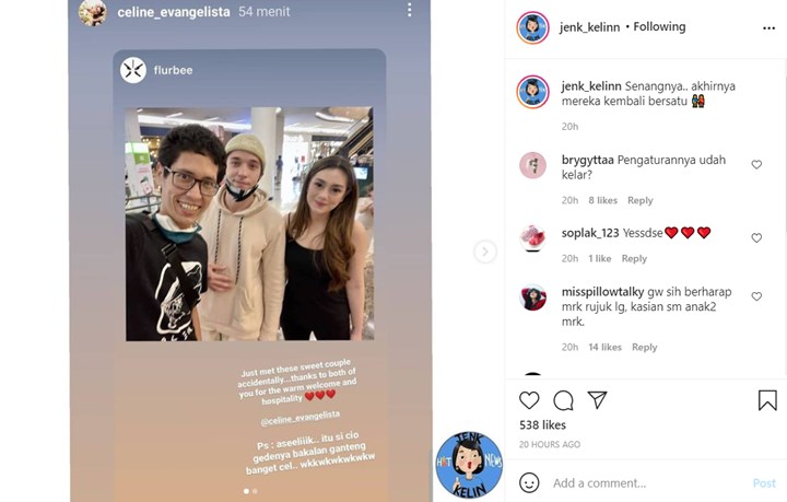 Celine Evangelista dan Stefan William Rujuk, Kemesraan Nikita Mirzani dan Dimas Beck - Topik Pagi