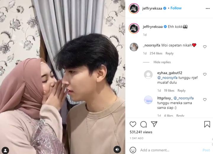 Putri Delina Mesra dengan Jeffry Reksa di Video TikTok Terbaru, Didesak Segera Menikah