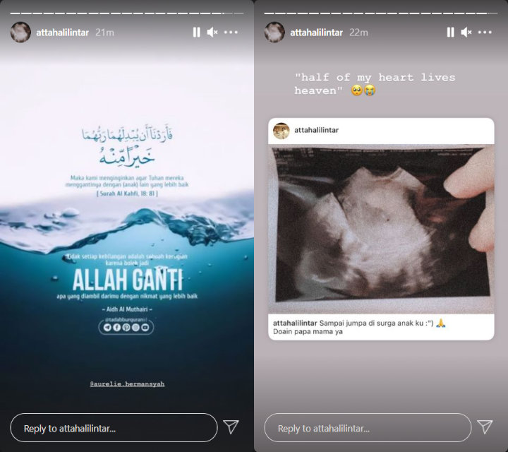 Aurel Hermansyah Keguguran, Begini Tangis Pilu Atta Halilintar