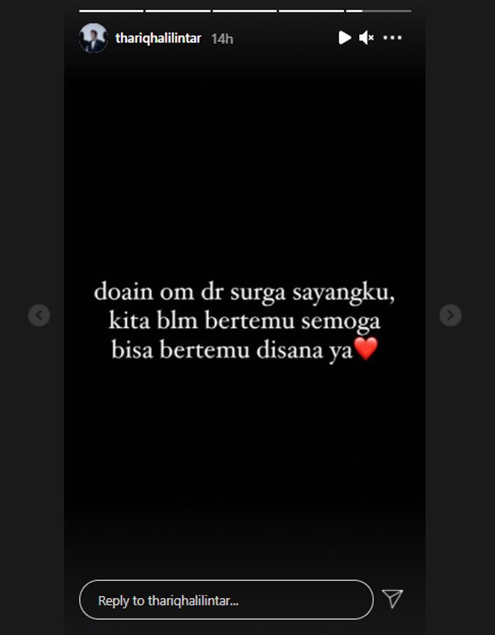 Gagal Jadi Paman, Thariq Halilintar Sampaikan Doa Untuk Calon Keponakan
