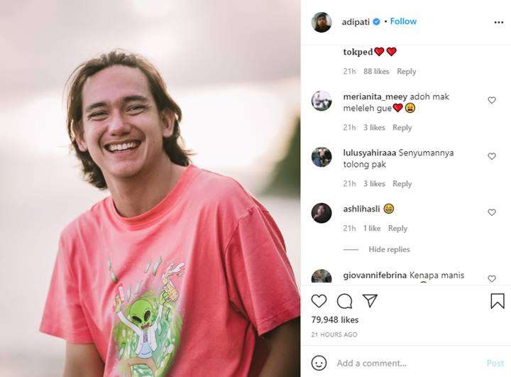 Usai Insiden Baju Kusut, Adipati Dolken Langsung Bikin Klepek-klepek Saat Pamer Foto Ini