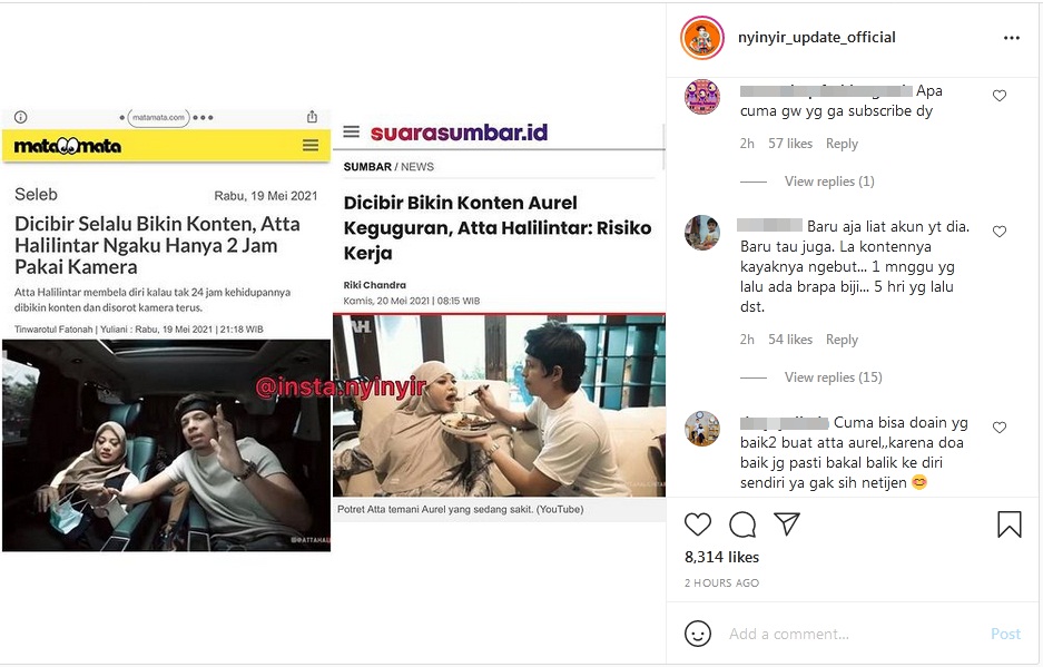 Konten Keguguran Dicela, Atta Halilintar Mendadak Tuai Pembelaan Hingga Nama Para Artis Ini Terseret