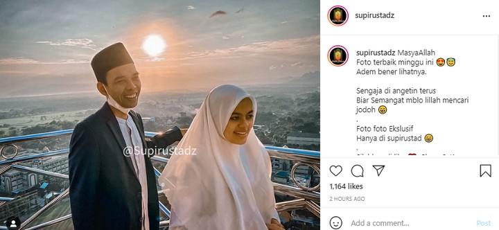 Istri Ustaz Abdul SOmad Dijuluki Bidadari Surga, Senyum Fatimah Bikin Adem