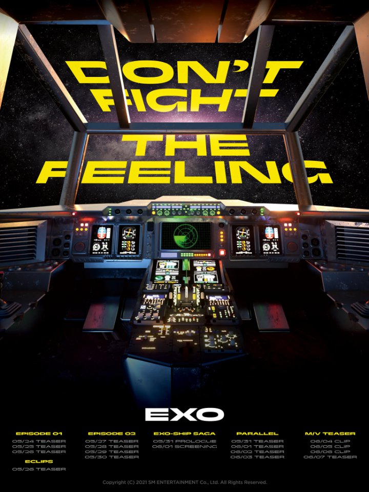 Comeback EXO Tuai Respon Antusias, Xiumin dan D.O. Adu Keren di Teaser \'Don\'t Fight the Feeling\'