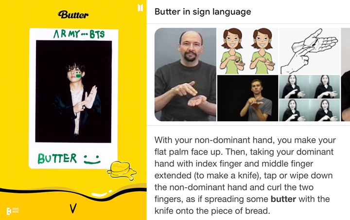 V BTS Gunakan Bahasa Isyarat, Makna di Baliknya Tuai Decak Kagum