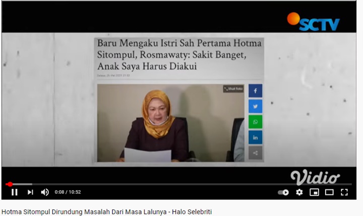 Geger Wanita Berhijab Ngaku Istri Sah Pertama Hotma Sitompul, Sikap Desiree Ibu Bams Tak Terduga