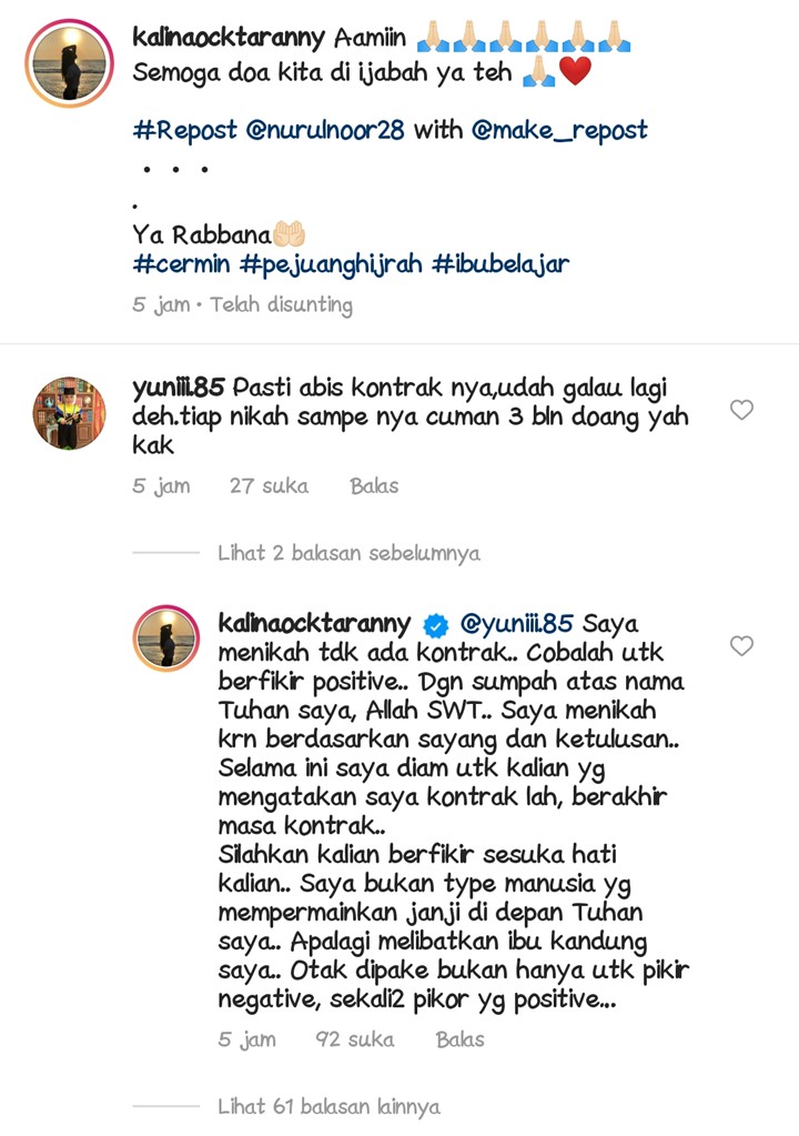 Vicky Prasetyo Benarkan Pisah Rumah, Kalina Oktarani Ngamuk Dibilang Kawin Kontrak