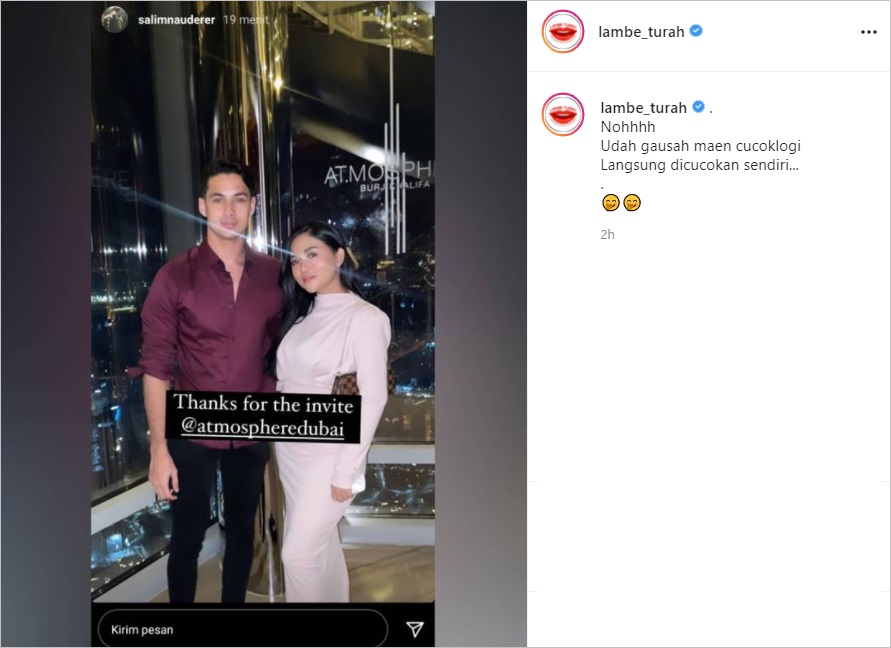 Salim Nauderer Akhirnya Pajang Foto Bareng Rachel Vennya di Dubai, Banjir Dukungan?