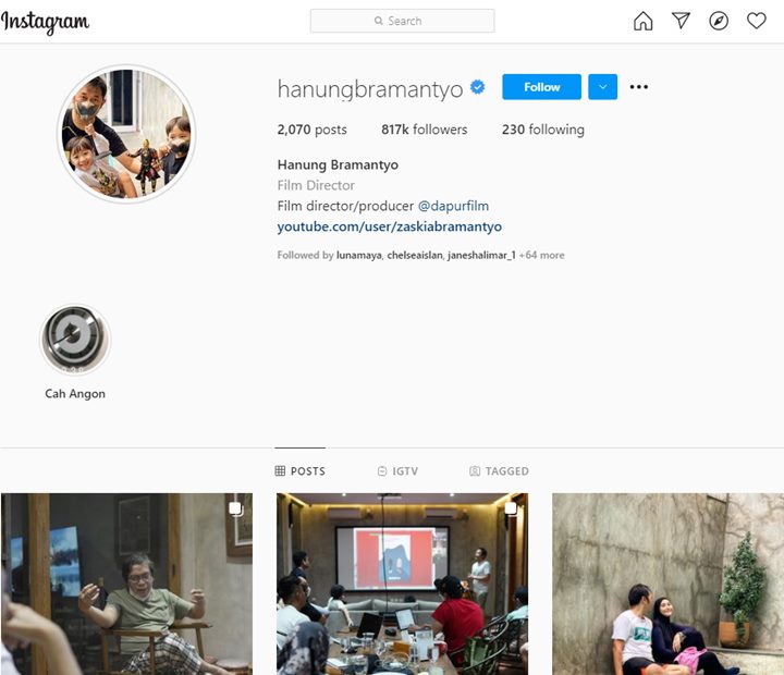Bahagianya Hanung Bramantyo Usai Akun Instagram Akhirnya Centang Biru: Penting Banget Nggak Sih