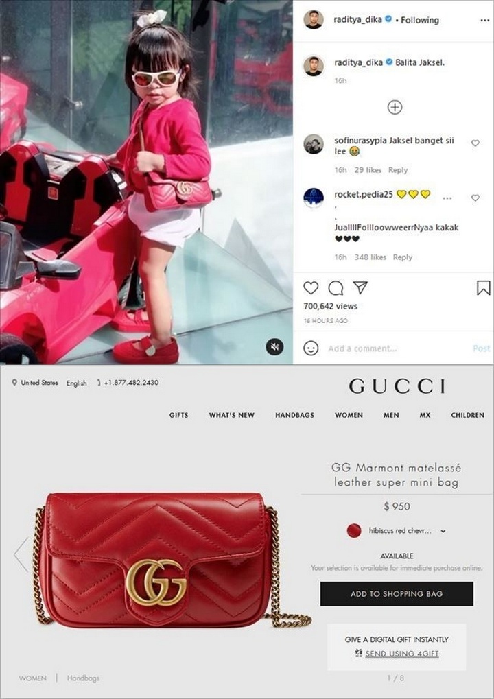 Putri Cilik Raditya Dika Jadi Bahan Olokan Netizen
