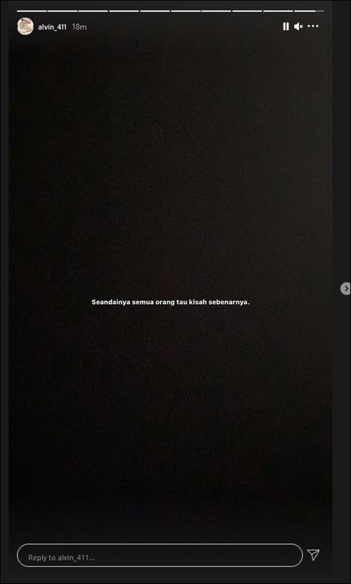 Reaksi Alvin Faiz Usai Larissa Chou Bongkar Aib Selingkuh 2019, Sifat