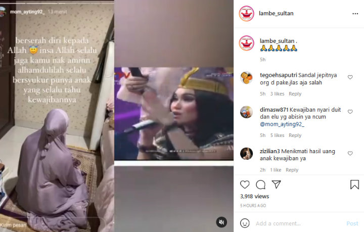 Ayu Ting Ting Digosipkan dengan Andre Taulany, Sang Ibunda Minta Berserah Diri