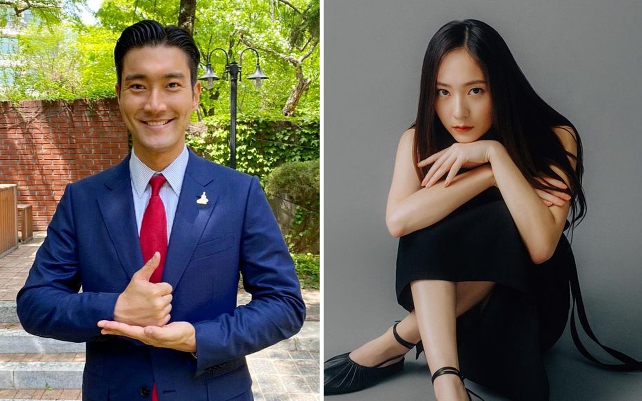 Siwon SuJu Pamer Foto Keren Bareng Krystal, Banjir Komentar Bahagia