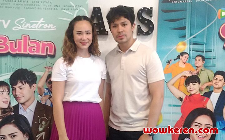 Pamela Bowie Dan Fero Walandouw Ungkap Tantangan Main Sinetron '9 Bulan', Jawab Isu Cinlok