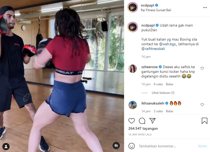 Jago Gelut, Kemampuan Nora Alexandra Pukul Lawan Tuai Decak Kagum