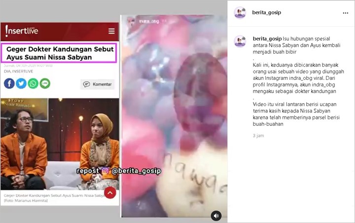 Heboh Video Ayus Disebut Suami Nissa Sabyan Oleh Sosok Ini, Langsung Ramai Disorot