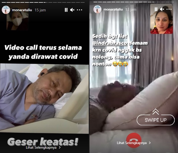 Sama-sama Positif COVID-19, Mona Ratuliu dan Suami Jalani Isoman di Tempat Beda