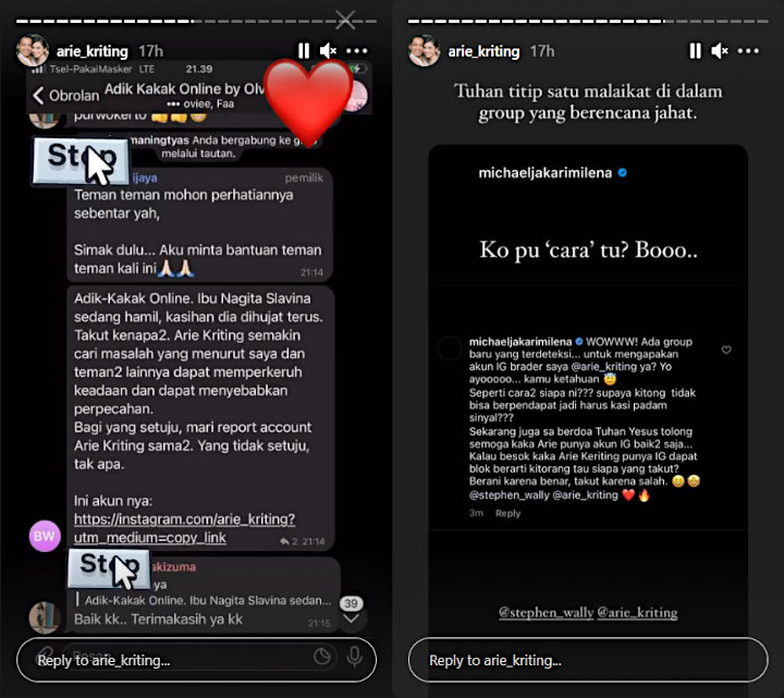 Ramai Ajakan Report Akun IG Arie Kriting, Identitas Pelaku Berhasil Terungkap