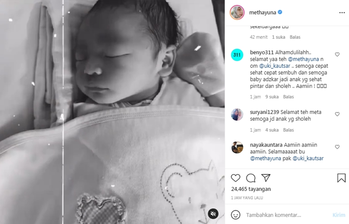 Selamat! Uki Eks NOAH dan Istri Sambut Kelahiran Putra Bungsu, Langsung Banjir Doa Mulia