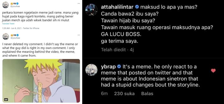 Tuai Hujatan Karena Komentarnya Di Postingan Atta Halilintar, Reza Arap Beri Klarifikasi Ini
