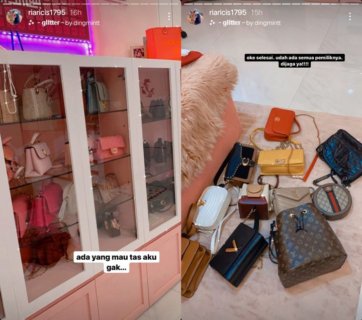Konten Mendiang Ayah Dihujat, Ria Ricis Kini Bagi-bagi Tas dan Sepatu Branded ke Fans