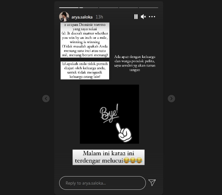 Susul Amanda Manopo, Arya Saloka Singgung Soal Menang dan Keluarga Usai Heboh \'#ByeByeIkatanCinta\'