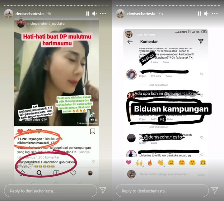 Denise Chariesta Tak Terima Dimaki Dewi Persik dengan Kata-kata Kasar Ini, Bakal Lapor Polisi?