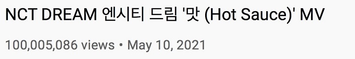 \'Hot Sauce\' Jadi MV Tercepat NCT Dream yang Raih 100 Juta View