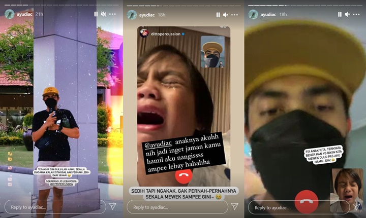 Ayudia Bing Slamet Kenang Kehamilan