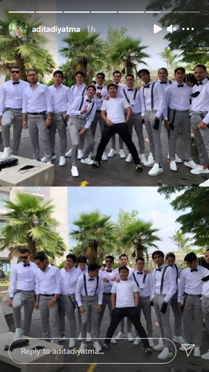 Penampilan Para Groomsman Rizky Billar Bikin Salfok, Ada Ali Syakieb Sampai Fero Walandouw