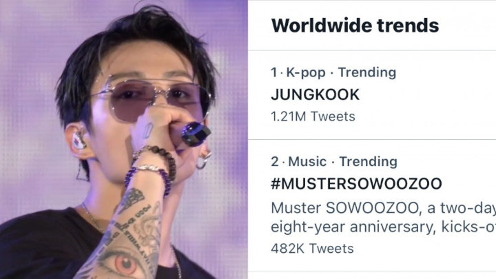Kelewat Keren, Aksi Panggung Jungkook BTS di Muster 2021 Langsung Trending