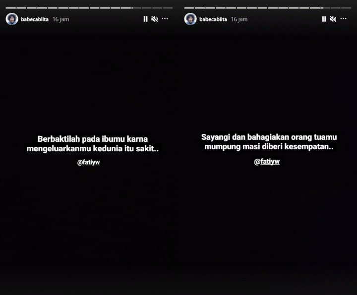 Temani Istri Persalinan Normal, Babe Cabita Beri Wejangan Soal Hormati Orangtua