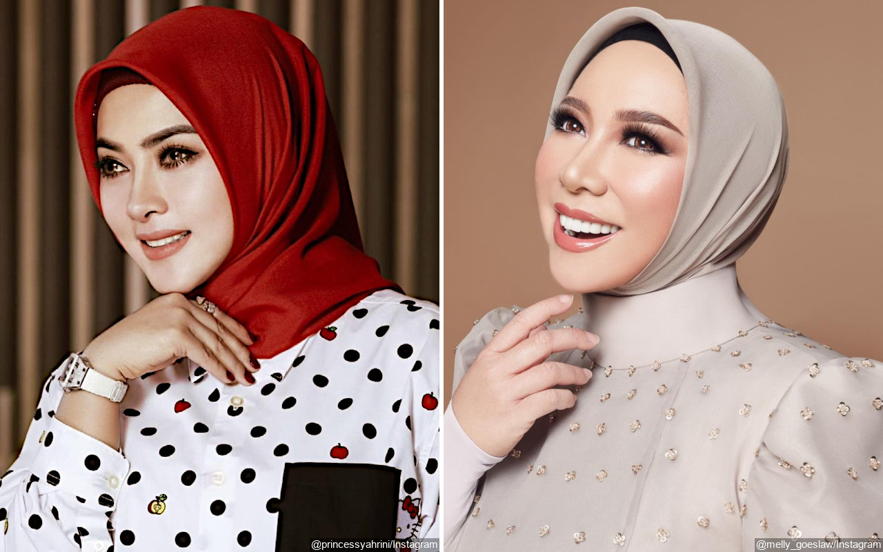 Silaturahmi ke Rumah Syahrini, Melly Goeslaw Tak Kuasa Tahan Nangis Gara-gara Ketemu Sosok Ini