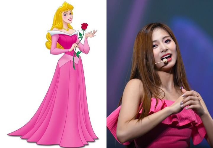 Tzuyu si Putri Tidur bak Aurora