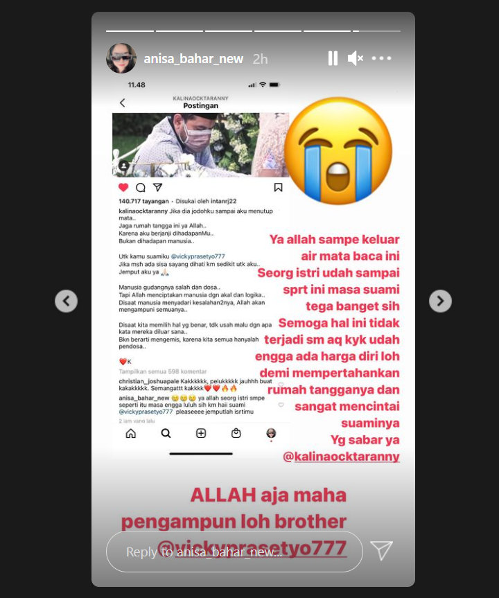 Anisa Bahar Kasihani Kalina Oktarani