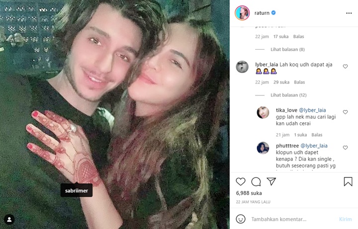 Bikin Heboh, Ratu Rizky Nabila Pamer Foto Peluk Mesra Seorang Pria