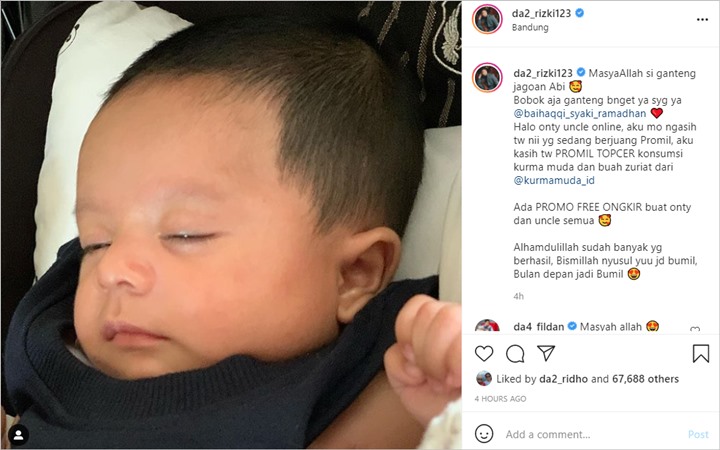 Rizki DA Banjir Kritik Usai Pajang Foto Baby Syaki Hingga Puji Habis-habisan Sang Putra, Kenapa?