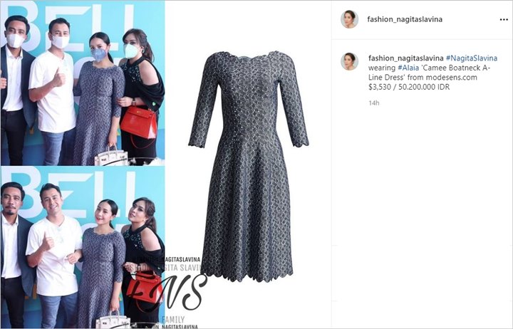 Terlihat Sederhana Tapi Mahal, Dress Nagita Slavina Ini Disebut Pancarkan Aura Kate Middleton