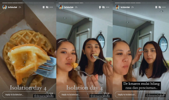 Tes Lidah, Ini Yang Dirasakan Bunga Citra Lestari Saat Coba Makan Waffle