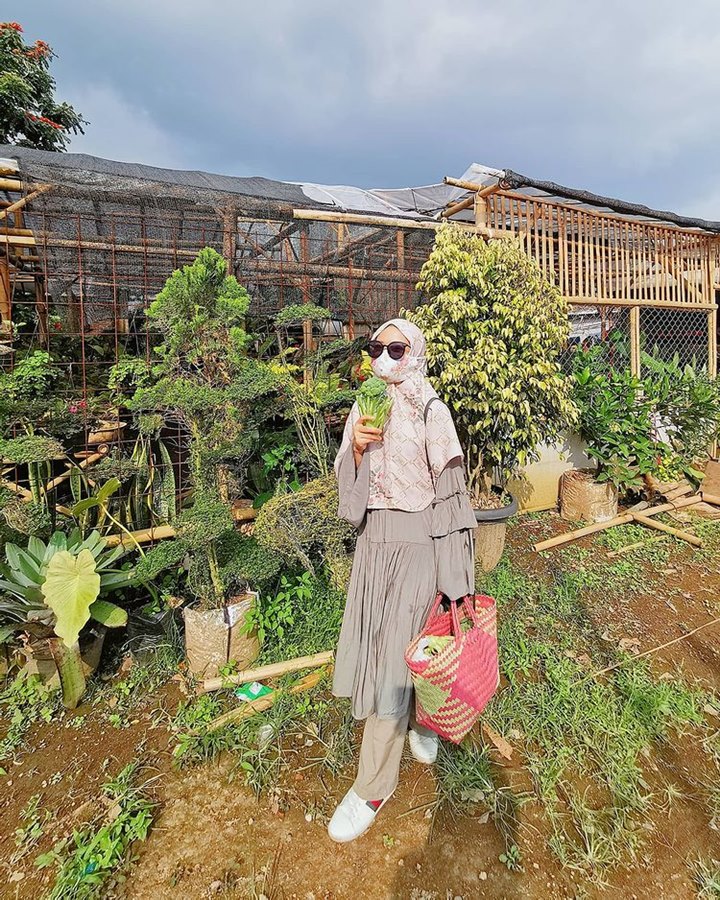 Ghaida Tetap <i>outstanding</i> meski cuma beli sayur